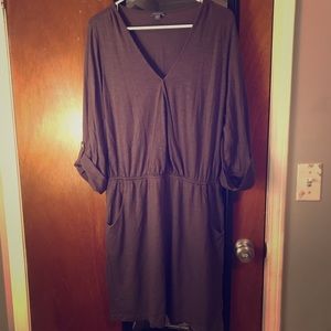 Lilla P Brown Mini Dress